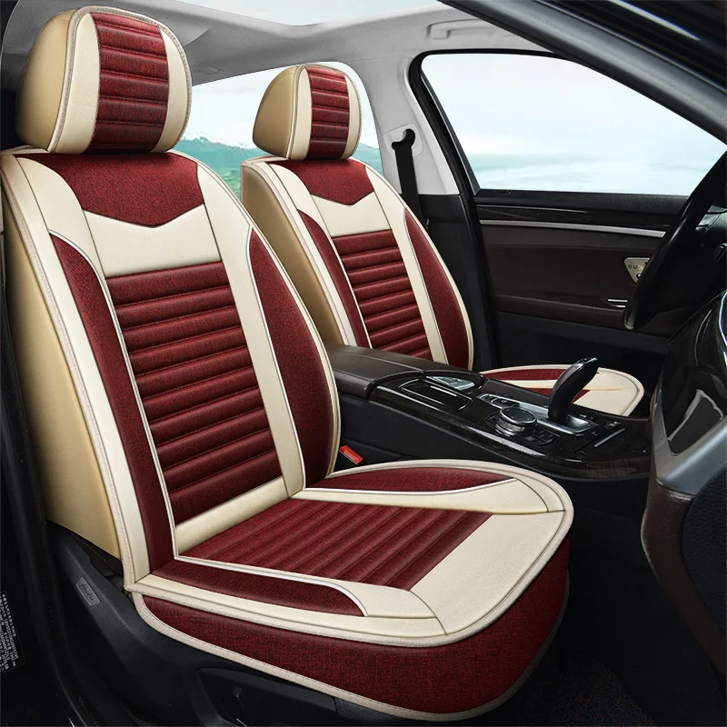 

Car Seat Cover Linen fiber For Haval All Models H3 H4 H6 H1 H2 H7 H8 H9 H5 M6 H2S H6 Coupe JOLION F7 F7X Auto Styling Accessorie