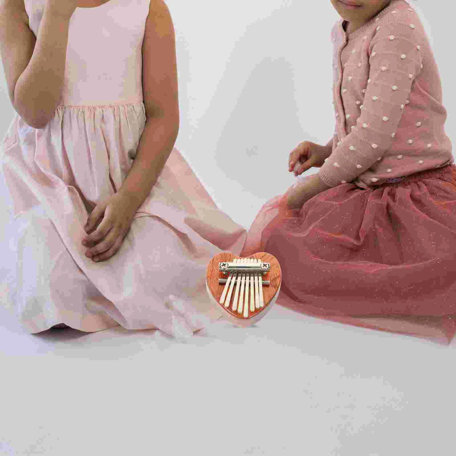 

3pcs Kids Instrument Portable Adults Kalimba Finger Piano Kalimba 8 Key Exquisite Finger Thumb Piano Finger Piano