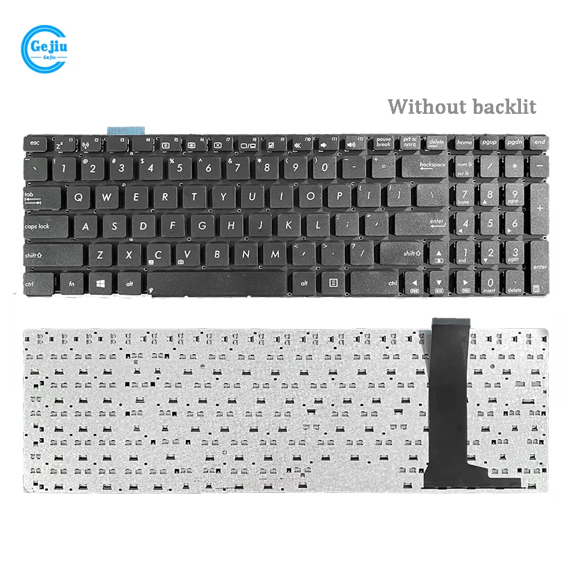 

Новая клавиатура для ноутбука без подсветки для ASUS U500V Q550L N750 N550J N76V N56V N56VZ N56VM