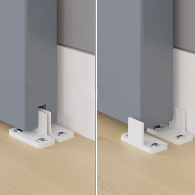 1 комплект деревянная дверная направляющая ограничитель для раздвижной двери