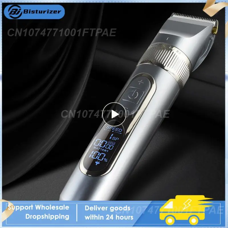 

Hair Clipper Spider Electric Man Fader Charging Adult Children General Professional Electric Hair Trimmer For Men LCD Display