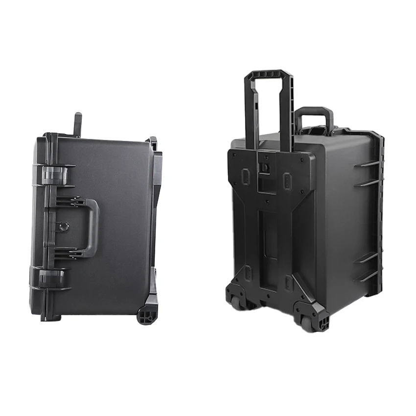 SQ5236T Waterproof PP Weapon Hard Case Electrical Tool Case with Foam and Wheels