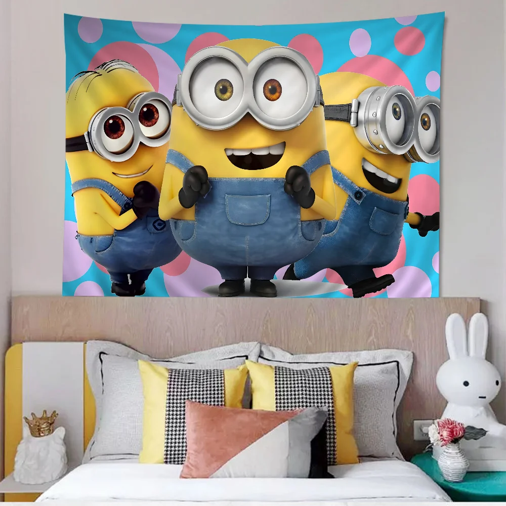 M-Миньоны D-Гадкий-MeS подвесной богемный гобелен индийский Будда настенное