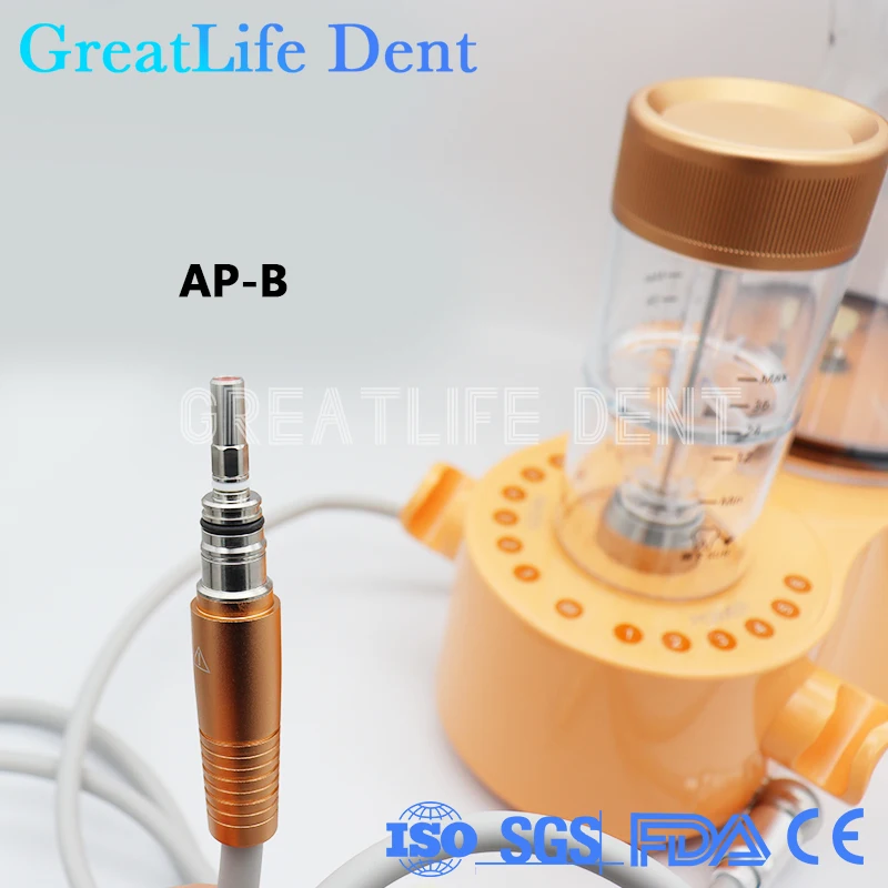 

Greatlife Dent Original Woodpecker 2 in 1 AP-B Sandblasting Machine Dental Scaler Woodpecker Dental Air Polisher Scaler