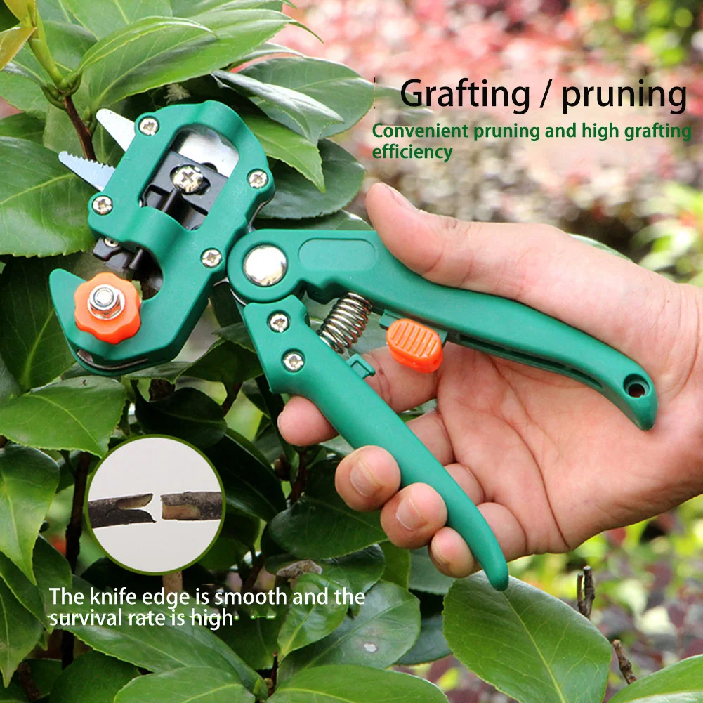 

Garden Fruit Tree Pruning Shears Scissor Grafting Cutting Tool With 2 Blade Gardening Tools Set Pruner Tree Cutting Tool