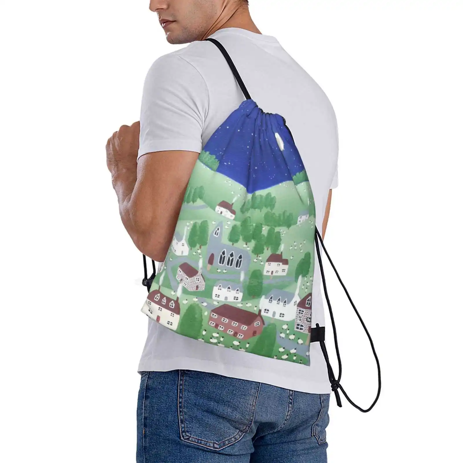 Хит продаж школьный рюкзак с изображением дыхания мне спокойствие современное