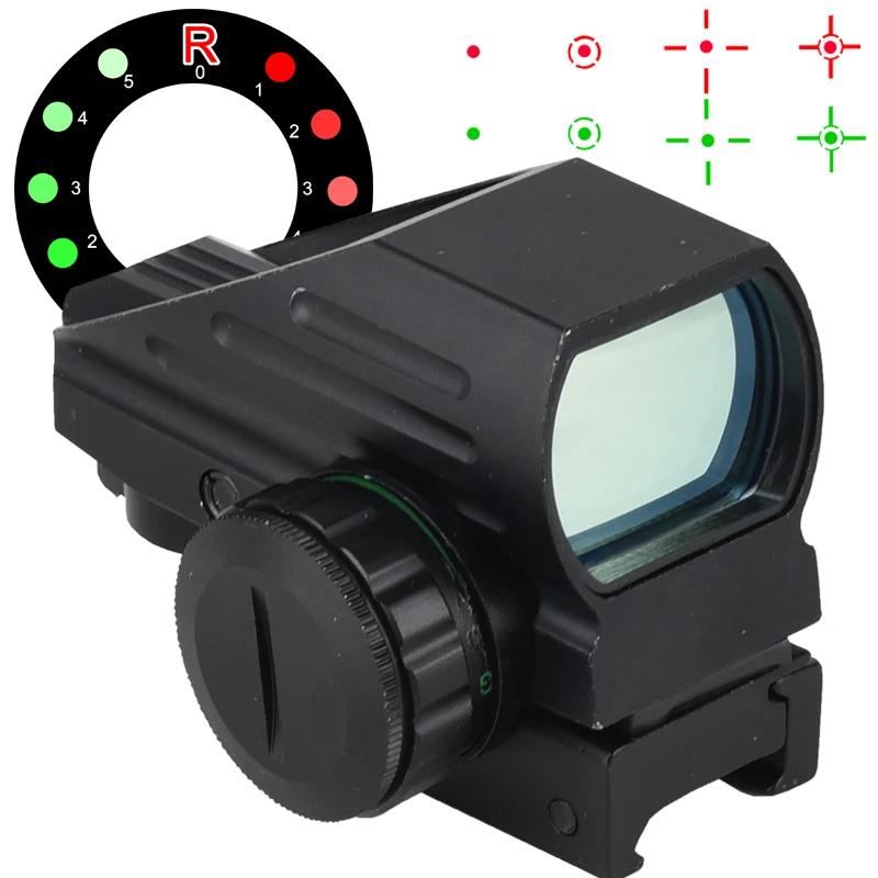 

HD103 Red Dot BK Scope DE QD Sight 20mm Dovetail Riflescope Reflex Optics Sight for Hunting Rifle Gun Airsoft Tactical Sniper