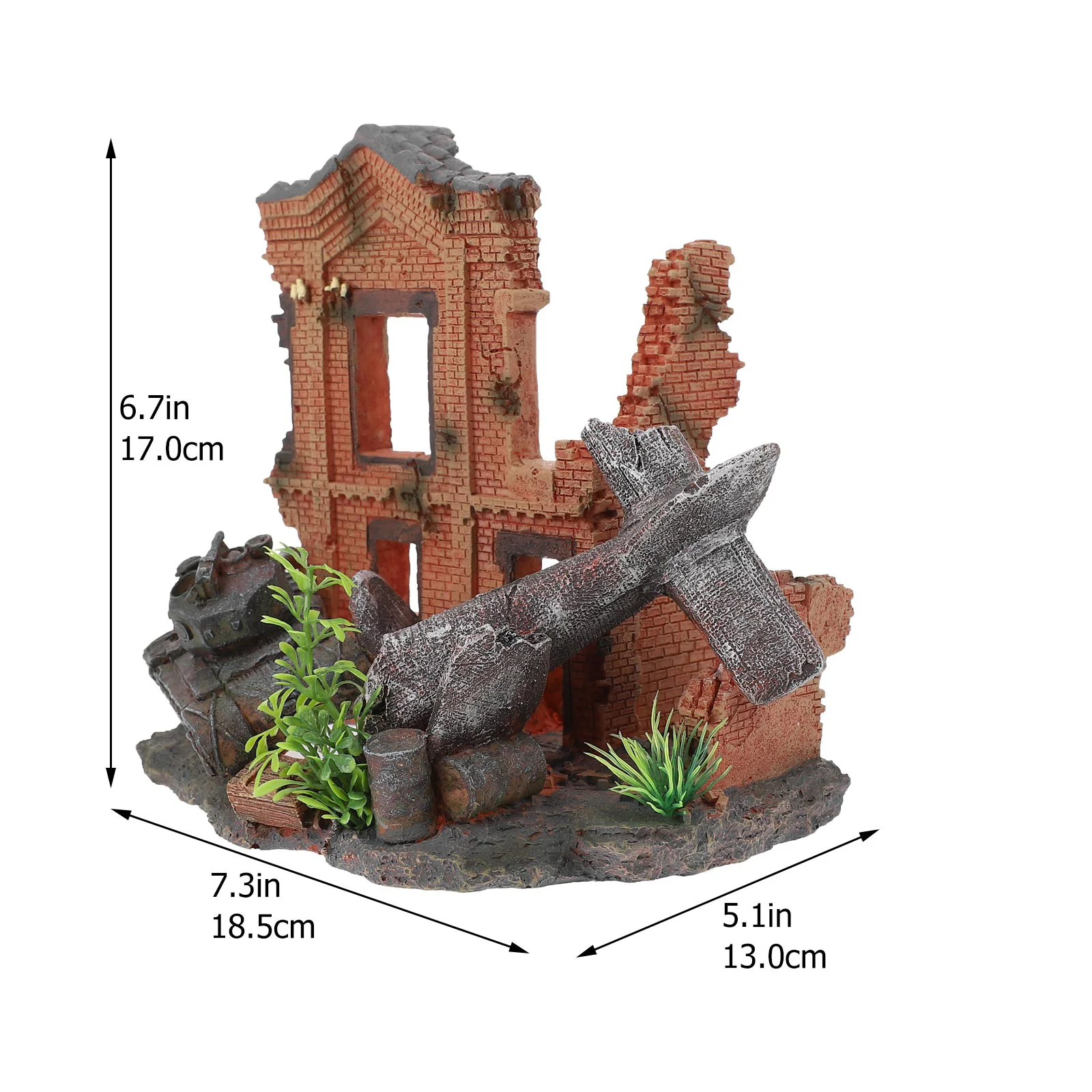 1 шт. аквариумное украшение для аквариума ландшафтный декор офиса подарок |