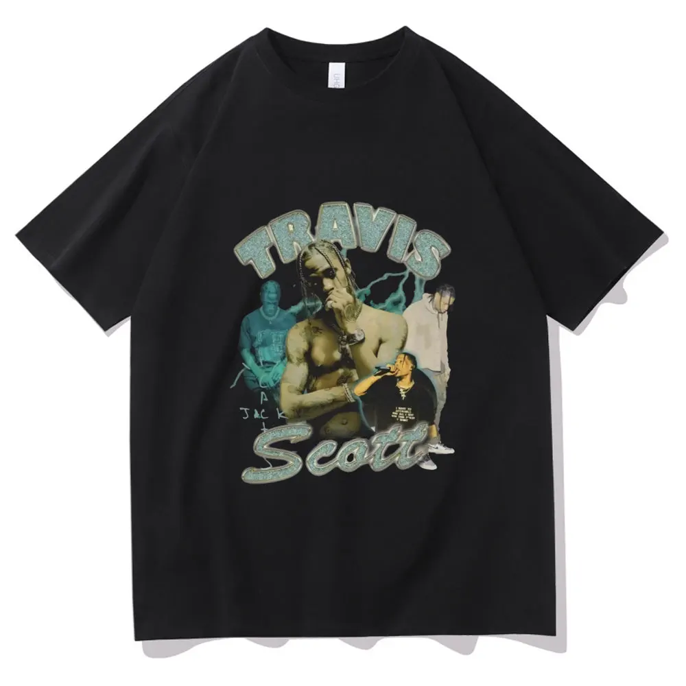 

Astroworld Travis Scott Print Tee Cactus Jack T-shirt LOOK MOM I CAN FLY T Shirts Men Women Hip Hop Trend Short Sleeve Tshirt