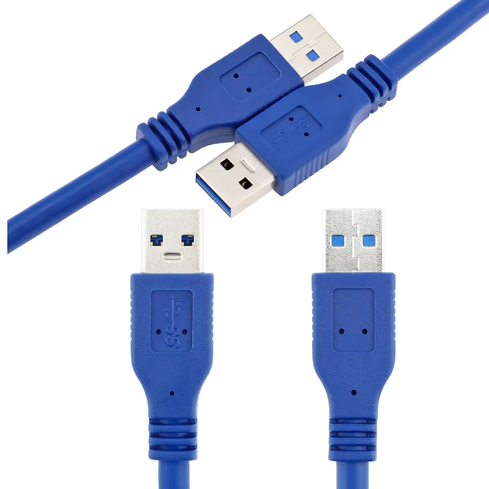 Кабель-преобразователь USB 3 0 папа-папа тип A AM-AM кабель 6 м 1 5 для радиатора жесткого