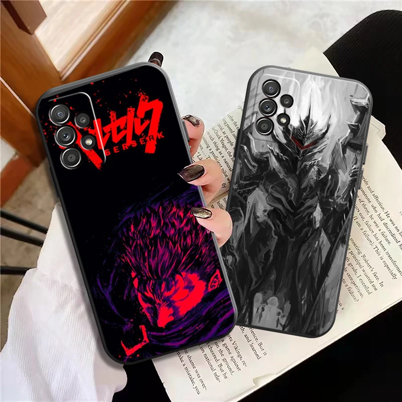 

Berserk Japanese Anime Phone Cases For Samsung Galaxy A21S A31 A72 A52 A71 A51 5G A42 5G A20 A21 A22 4G A22 5G A20 A32 5G A11