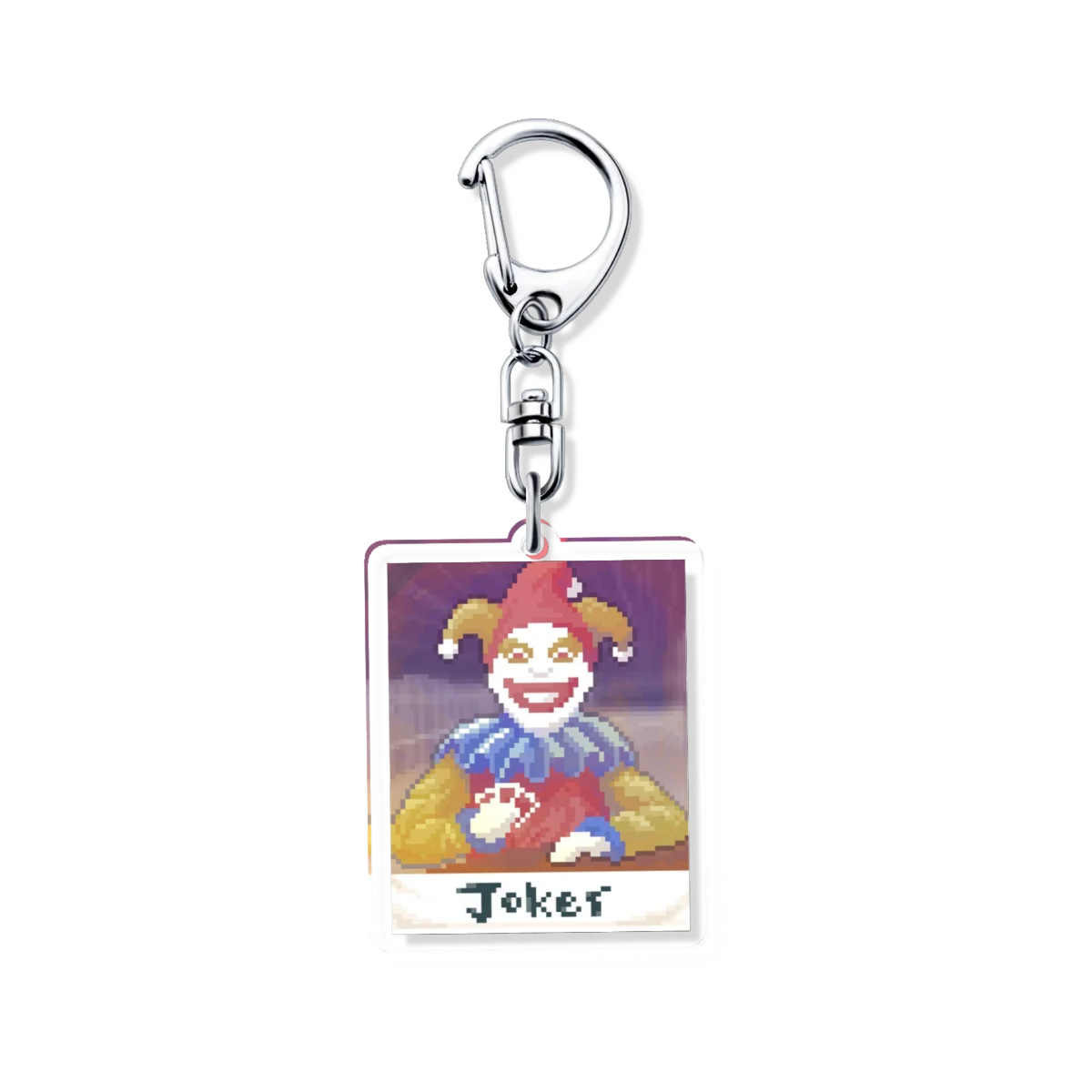 Фото Акриловый брелок Balatro Joker, игра, сопутствующие товары, подарок для девочек, брелок для ключей, сумка, подвески, сувенир, креативный милый кулон, ювелирные изделия, милые №3