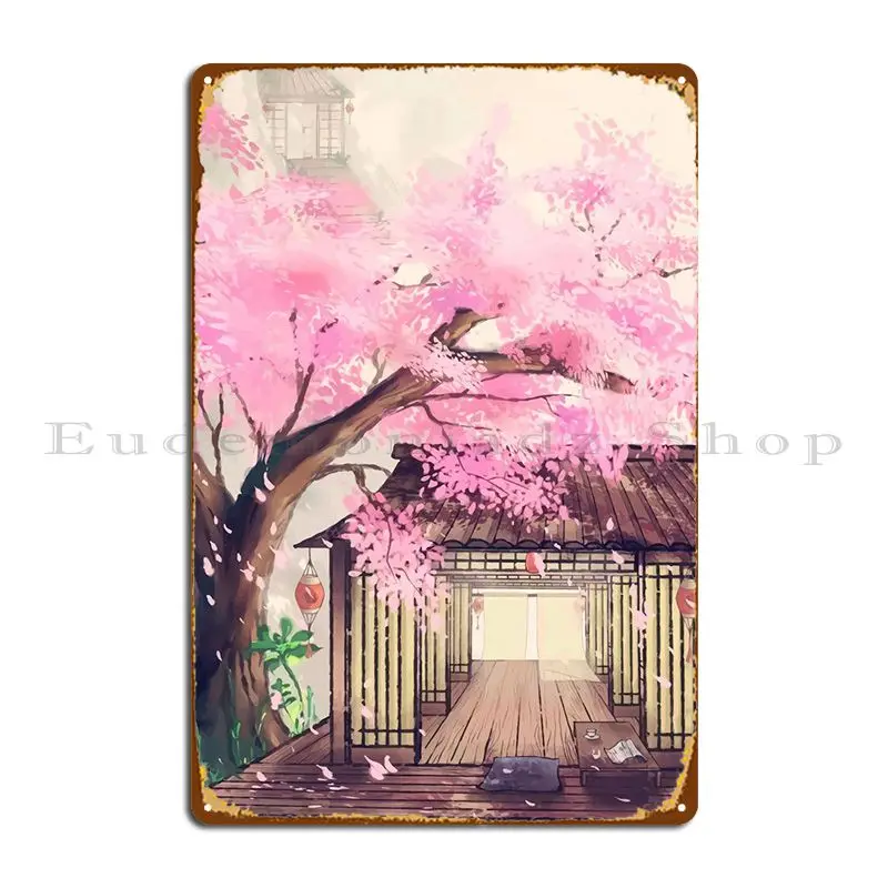 

Японский сакура, металлический знак, дизайн бара, создание дизайнерского клуба, жестяной знак, постер