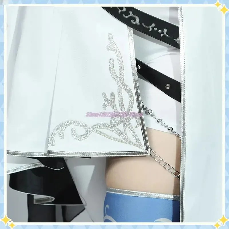 Фото hhh 2025Akiyama Mizuki Game Project Sekai Красочный сценический костюм Белые рыцари Костюм для косплея Хэллоуин Карнавал Unifo №5