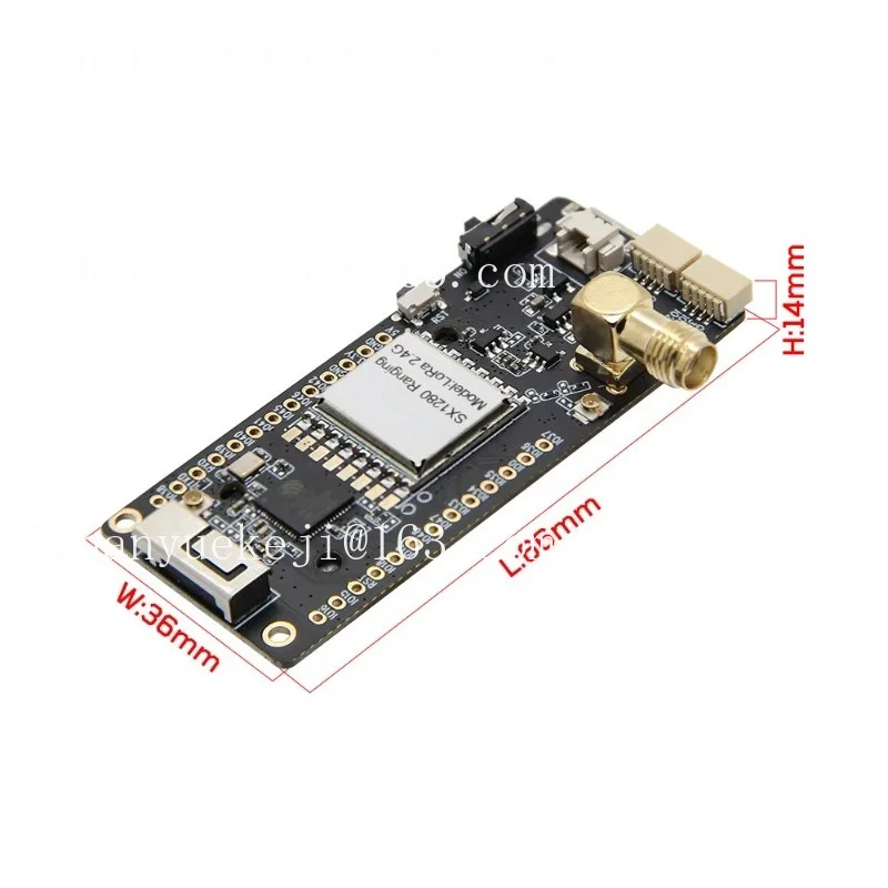 Фото Модуль беспроводной связи T3S3 V1.2 ESP32-S3 LoRa 868/915 МГц 2.4G WiFi Bluetooth с дисплеем на органических светодиодах 0.96 дюйма №3