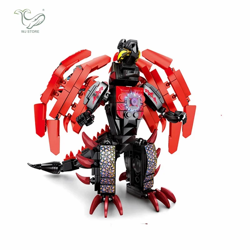 

SEMBO 386pcs Ultraman Monster Chimera Bellos Classic Movie Building Blocks Set Model Children Toys Boy Gifts