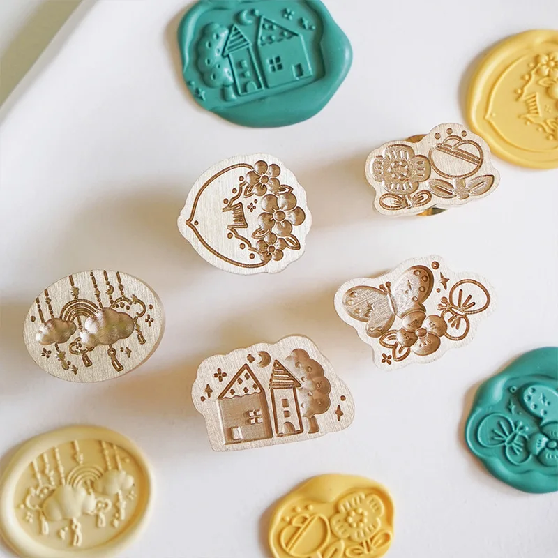 

1PC Seal Stamp Alloy Stamp Head Wax Sealing Envelopes Decor Accessories DIY House Crafts Scrapbooking Bird