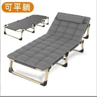 2022 new lounge chair folding in theramids in the office in the afternoon sleeping bed wide plus thick single bed rest