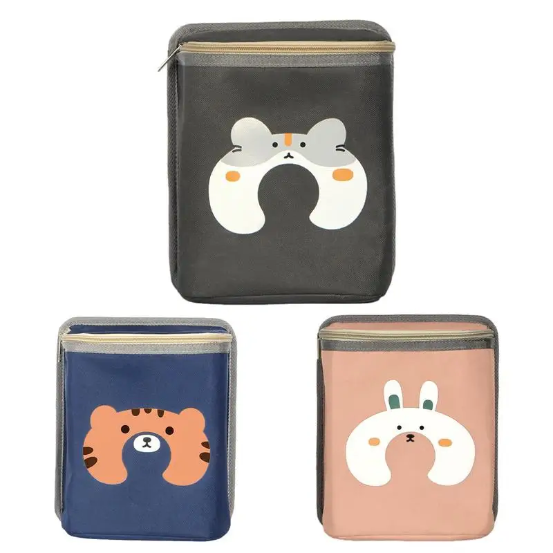 Road Trip Cooler Ice Bag Small Animal Pattern Oxford Cloth E
