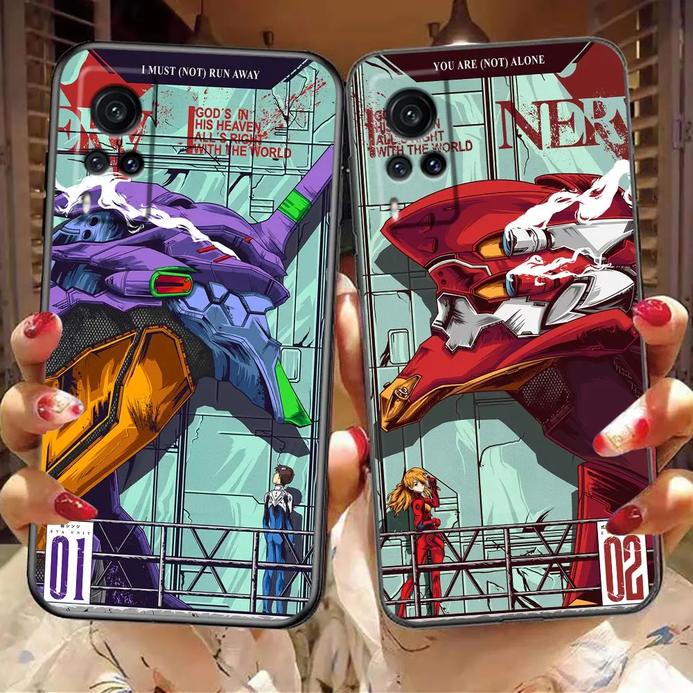 

Case For VIVO X90 X80 X70 X60 X50 X27 X23 X21 X20 Plus V27 V25 V23 V23E V21 V21E V20 SE V19 Pro 5G Case Anime E-Evangelion 02