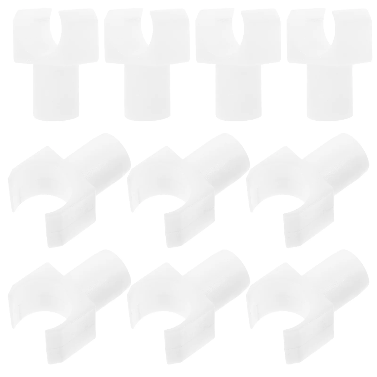 

10 Pcs Wheelchair Rail Support Parts Drive Guide Replacement Block Seat Accessories