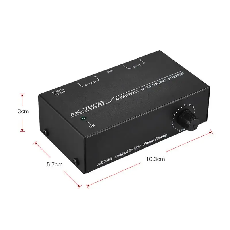 ADWE Ak-750S аудиофильский предусилитель для M/for M Phono штепсельная вилка США/ЕС реклама
