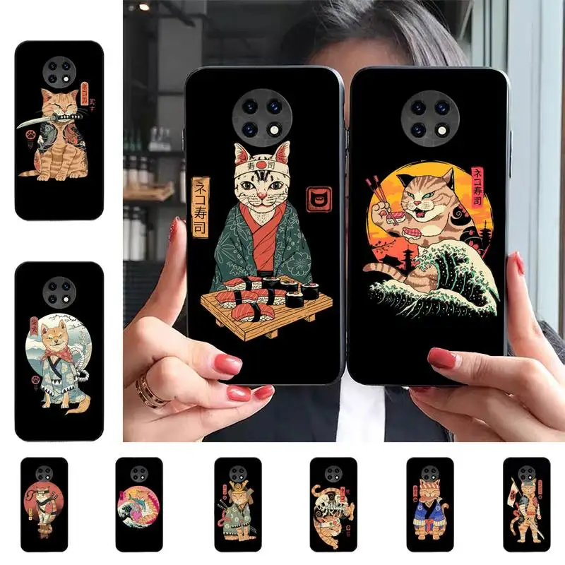 

Neko Ramen Japan Cat Anime Phone Case for Samsung S20 lite S21 S10 S9 plus for Redmi Note8 9pro for Huawei Y6 cover