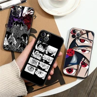 naruto anime uchiha sasuke itachi madara coque silicone phone case for iphone 12 11 13 pro max xs xr x 8 7 plus se cover fundas