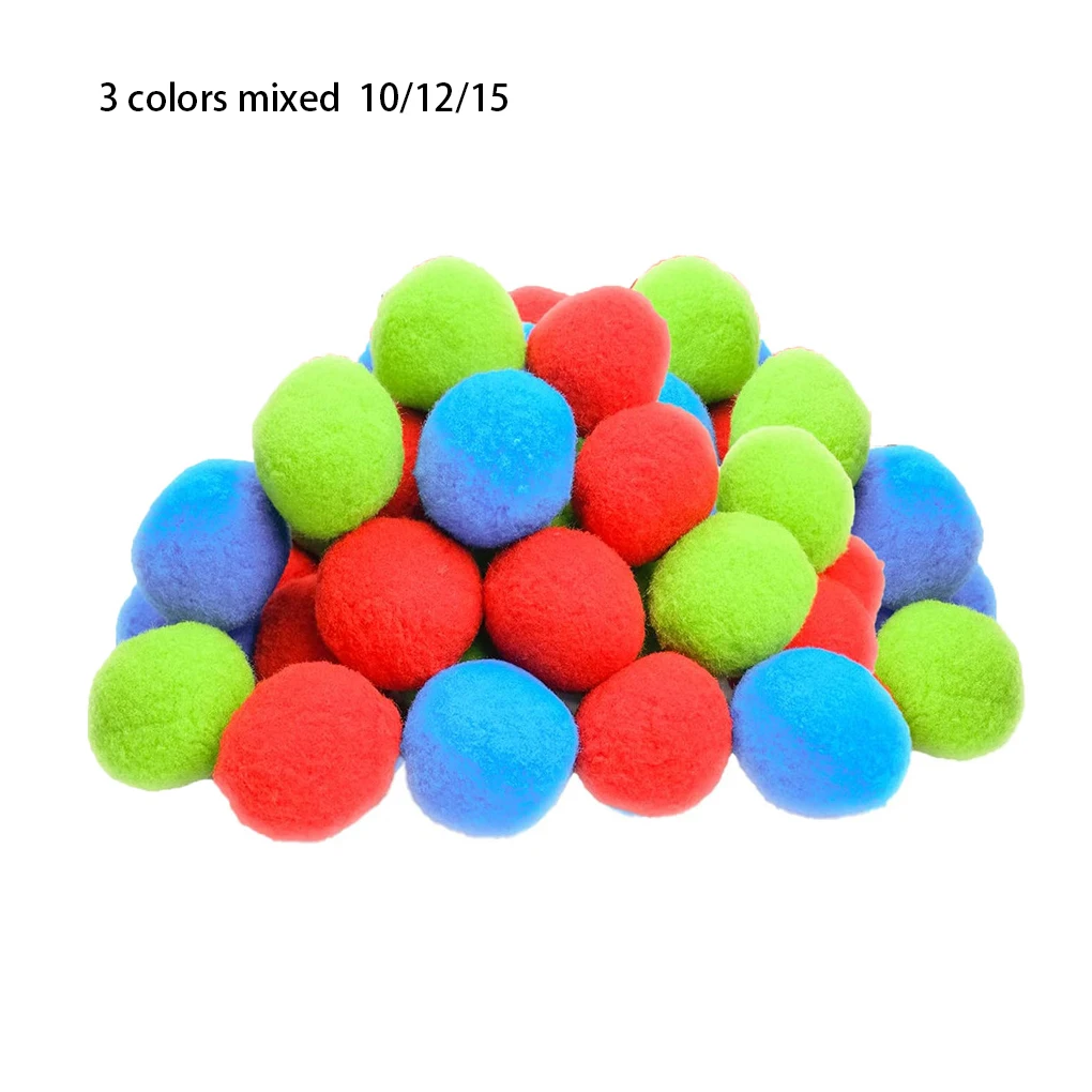 

Children Water Ball Soft Adults Absorbent Washable 5cm Beach Swimming Pool Park Cotton Balls Toys Plaything Random Color