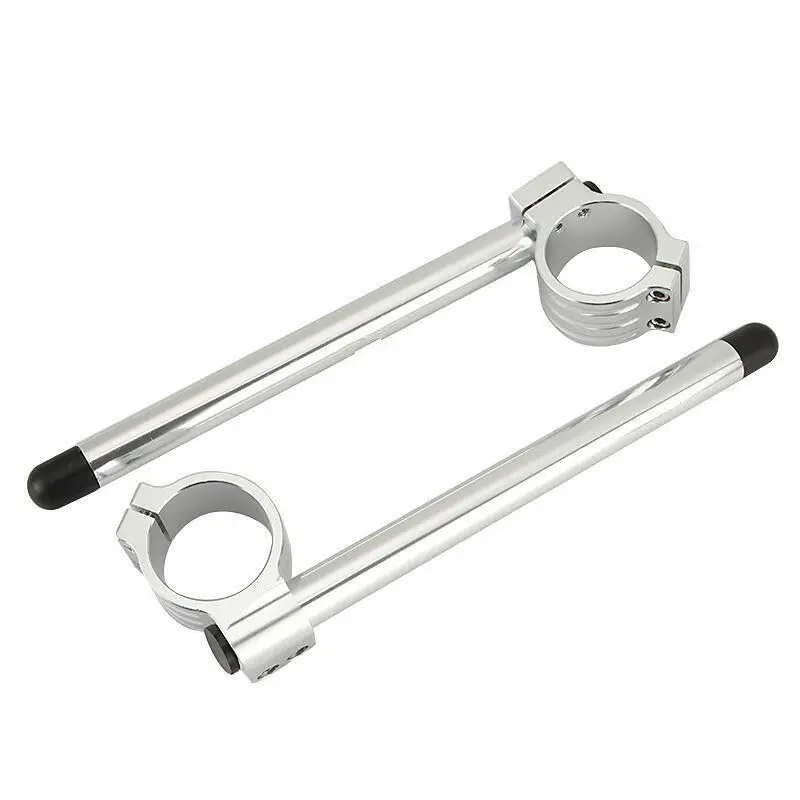 

Universal CNC Aluminum 31-51mm Motorcycle Riser Handlebar Clip-Ons Fork Handle Bars Clip Ons For Yamaha Kawasaki Suzuki Custom