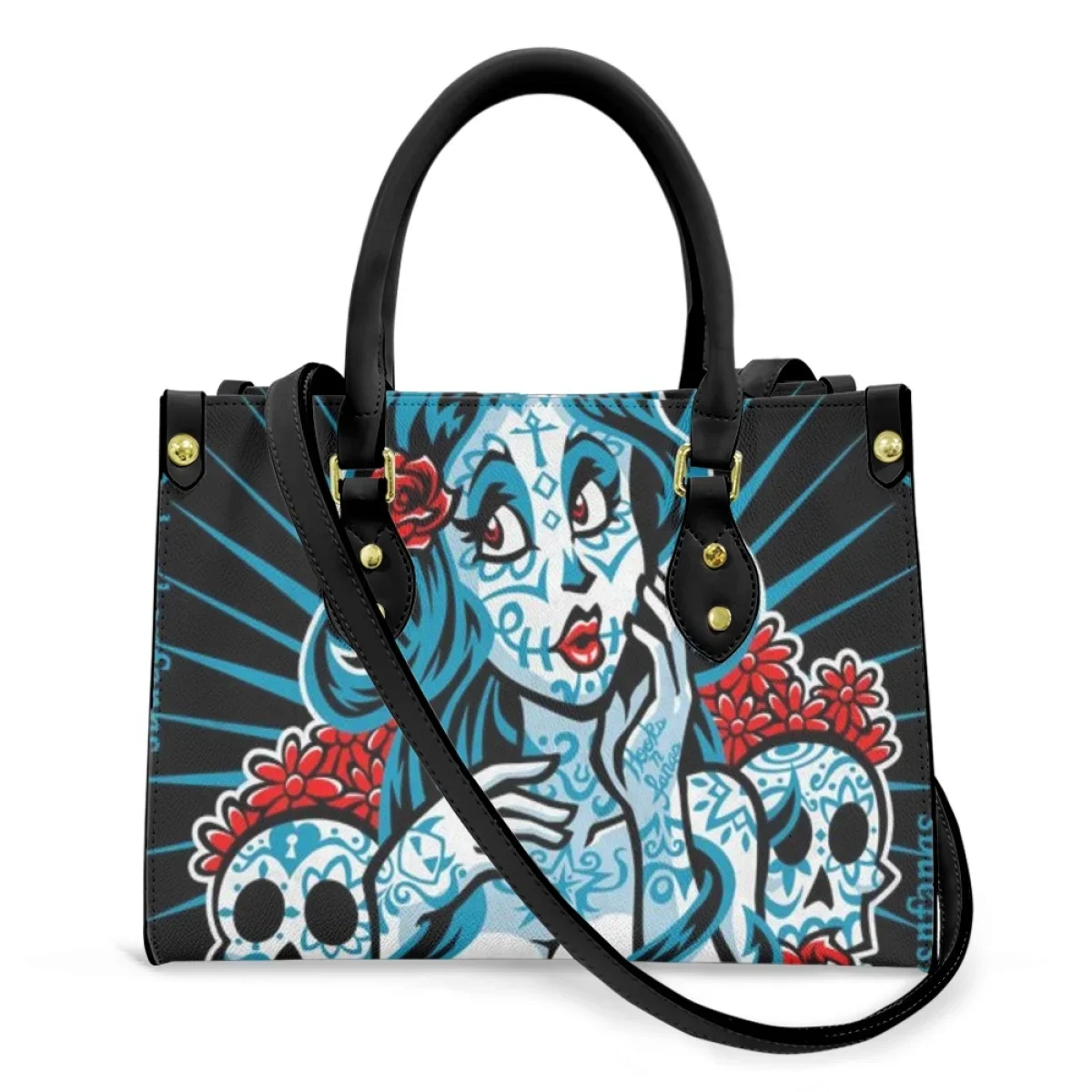 Дизайнерские женские сумки Dead Of Skull для девушек кожаные тоуты с верхней ручкой на