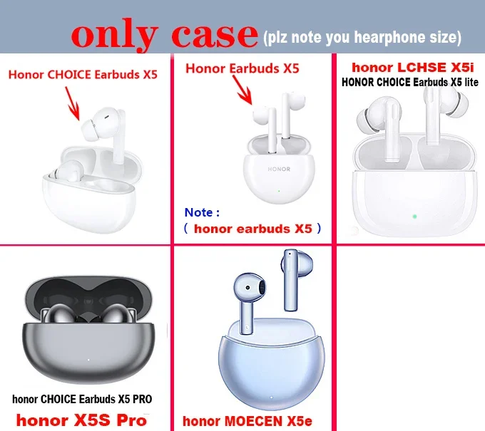 Чехол для наушников Honor CHOICE цвет в ассортименте