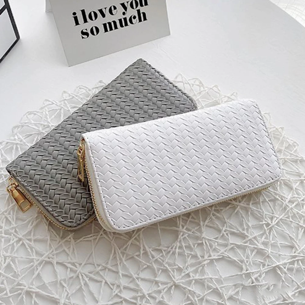 

Модный простой кошелек для монет, большая емкость, несколько отделений, сумка для замены водительских прав, сумка для хранения