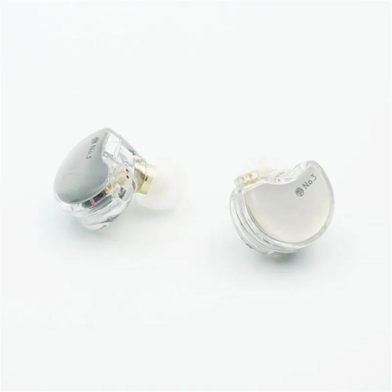 

TFZ No.3/No.3 Ti Dynamic Driver 2pin 0.78mm Transparent HiFi Detachable In-ear Earphone IEMs