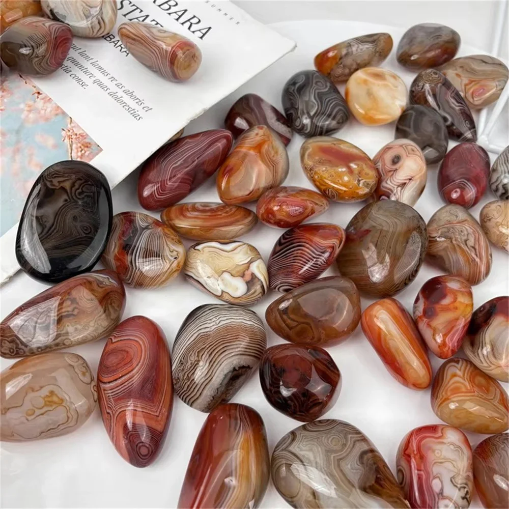 Натуральный кристалл обернутый шелковым агатом рулон камня полировка большие