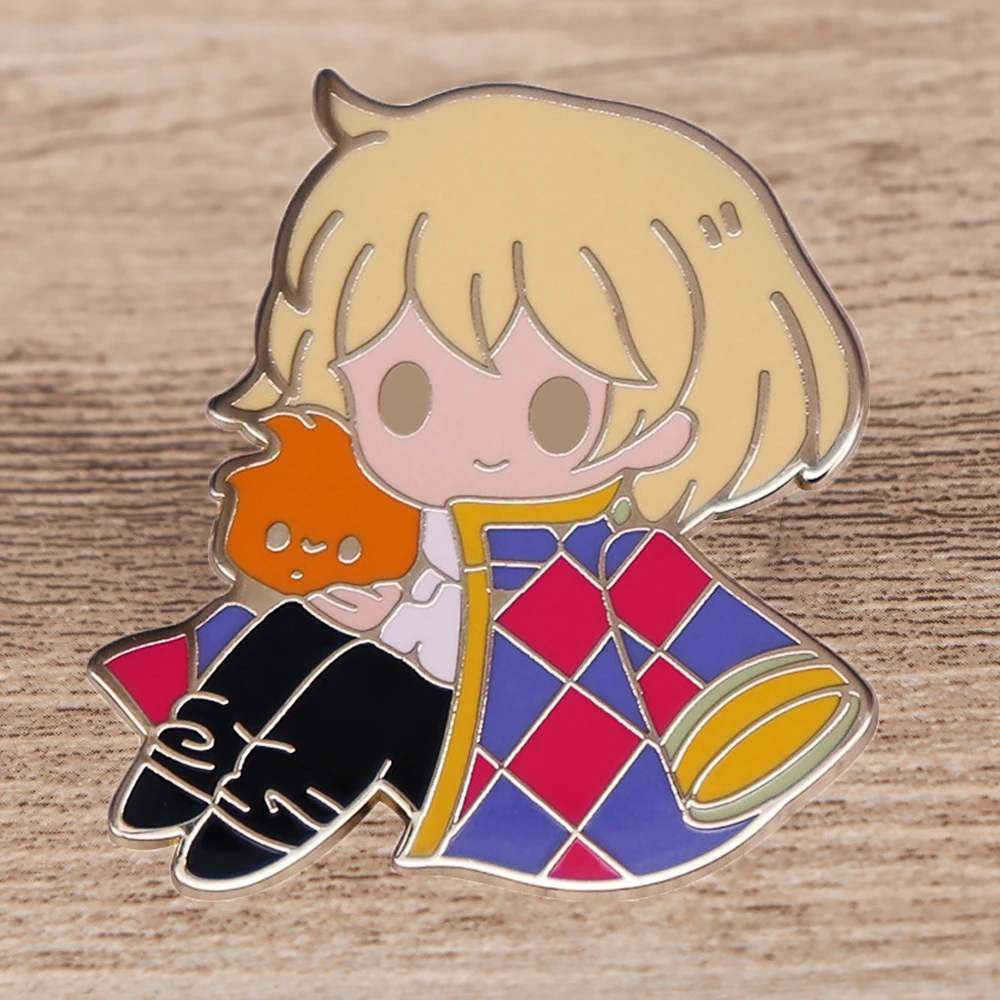 

BG2034 Anime Manga Brooches Badges Cute Cartoon Enamel Pin Badges for Bag Lapel Backpack for Anime Fans Gifts Jewelry