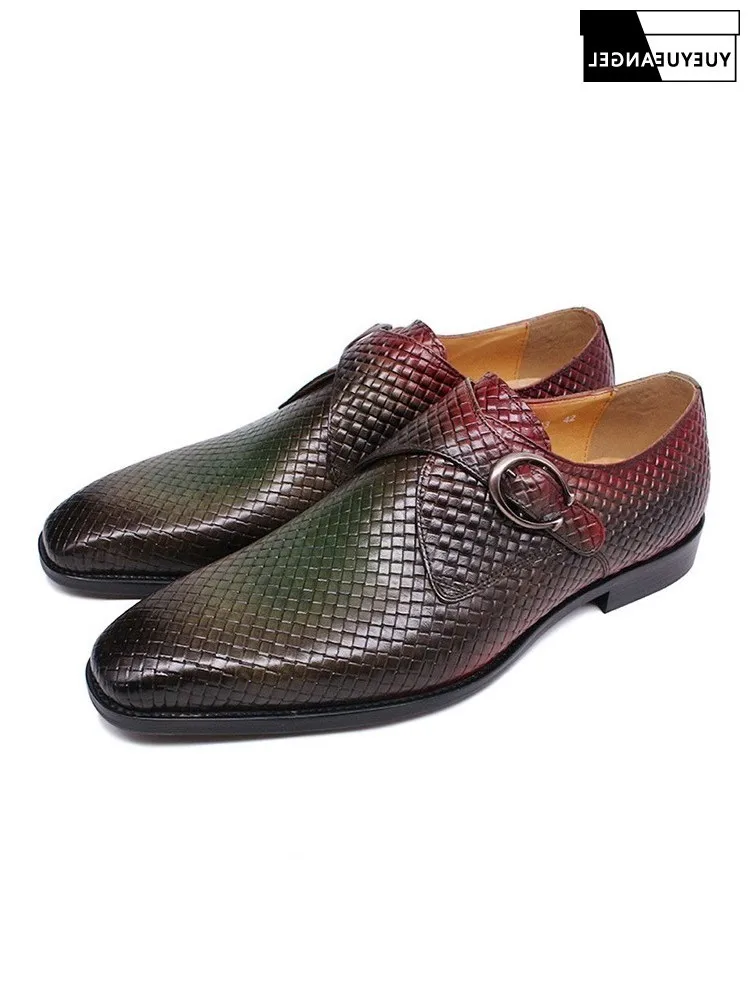 

Men Genuine Leather Cowhide Dress Shoes Loafers Luxury Brand Mixed Colors Business Party Casual Shoes Mocasines Hombre