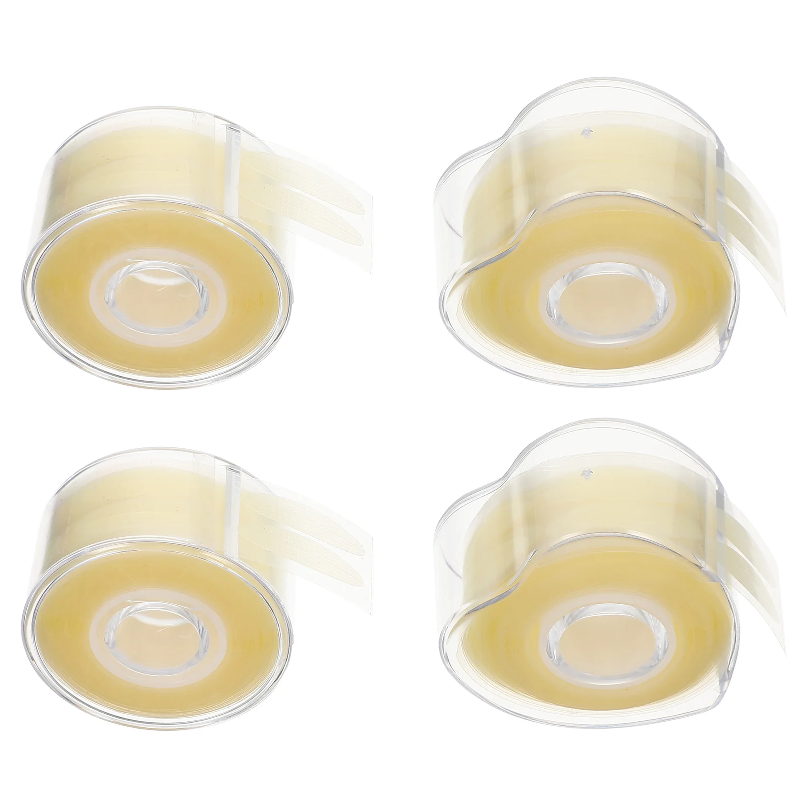 

4 Rolls of Makeup Self-adhesive Thin Female Eyelid Tape Double Eyelid Tape Double Eyelid Sticker Eyelid Stickers