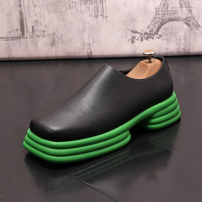 Designer Mens Black Dress Shoes Fashion 