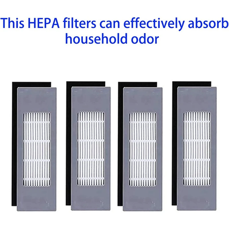 1 комплект Роликовые щетки боковая щетка Швабра фильтр пылесборники для Yeedi Vac/Vac