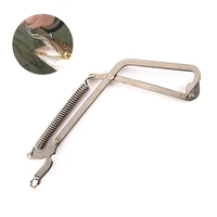 stainless steel fishing hook remover unhooking device fish clamp clip catch remover plier decoupling device