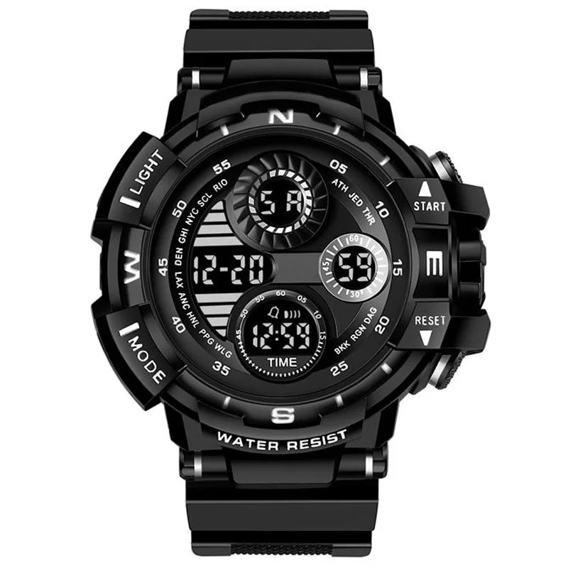 Trend Electronic Watch Men's Watch Trend Multi-function Men's Sports Watch Alarm Clock Simple Student Watch enlarge