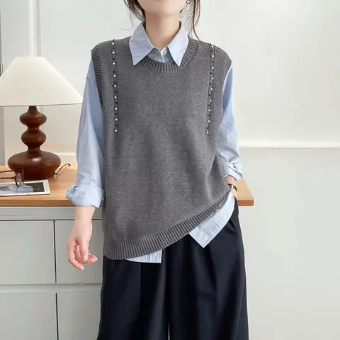 Женские вязаные свитера из вискозы, нейлона и полиэстера