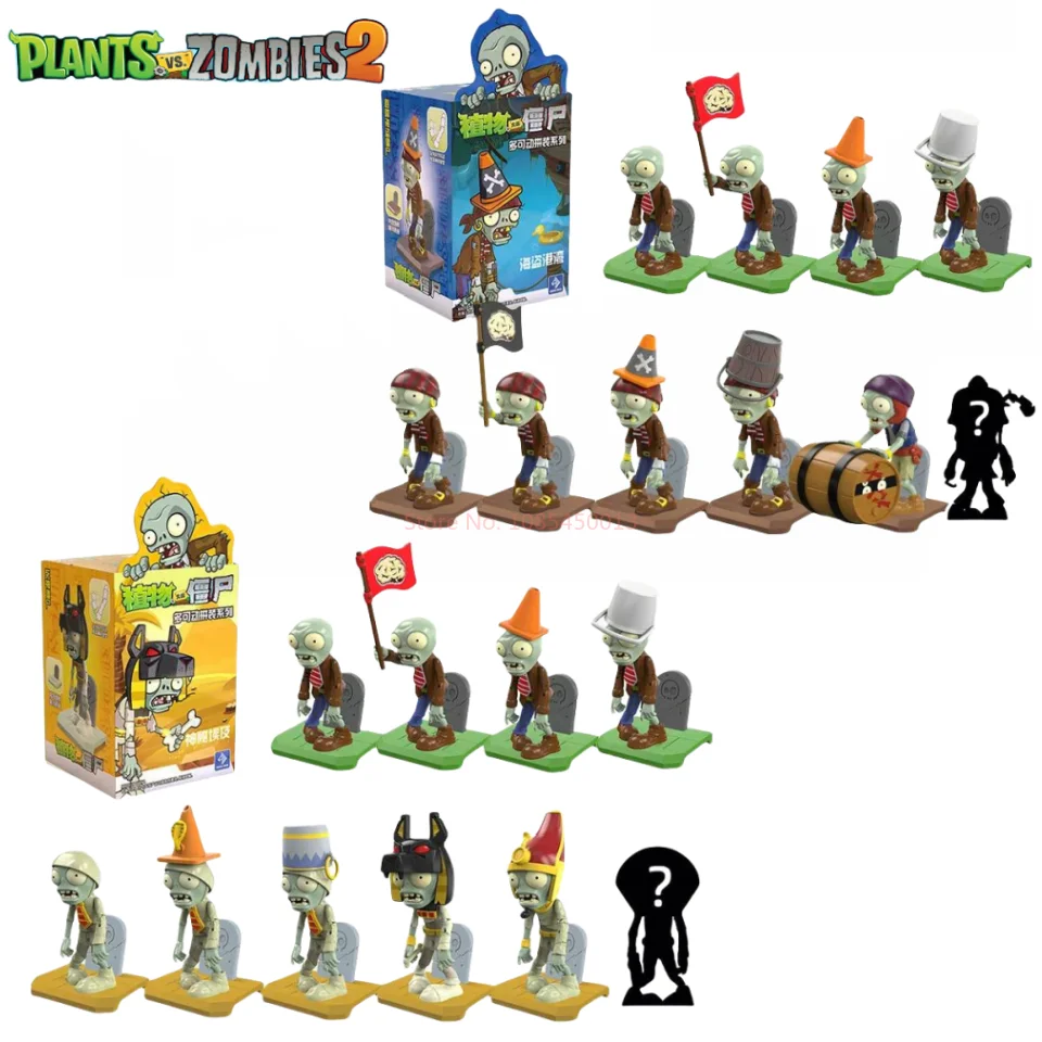 Plants Vs. Zombies 2, серия Pirate Harbor, серия «Таинственный Египет», слепая коробка, фараон, железная бочка, сборка зомби, игрушки, модель в подарок (art.: 3920cec36cb2d) - 3920cec36cb2d