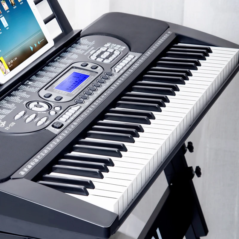 

Цифровая музыкальная клавиатура для взрослых, 88 клавиш, профессиональная электронная умная портативная 61 клавиша, пианино, Портативный Сту...