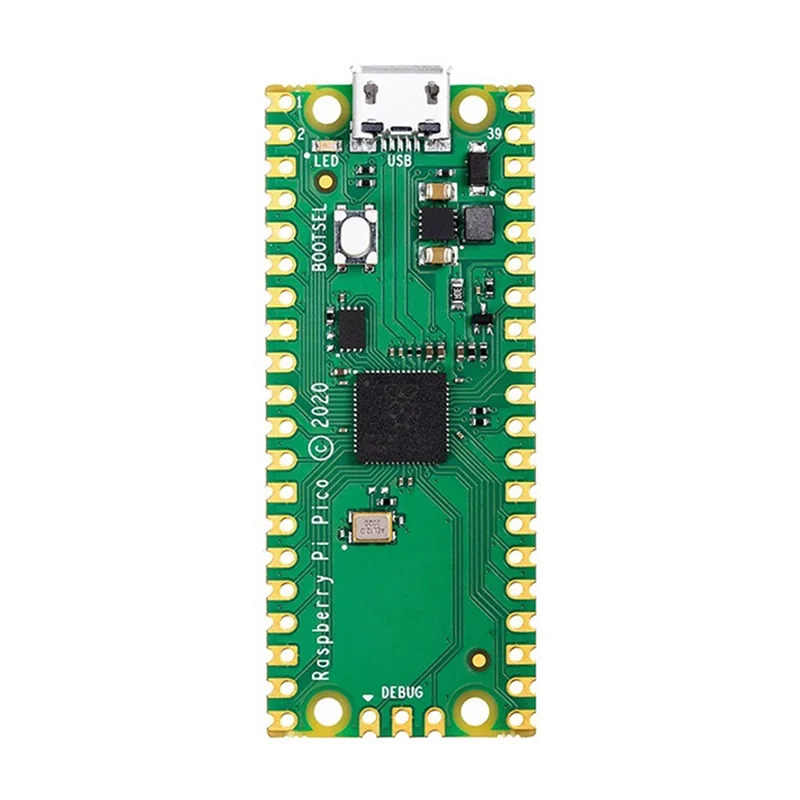 

For Raspberry Pi Pico Motherboard RP2040 Microcontroller ARM Cortex M0+Dual-Core 133MHz Processo Development Board