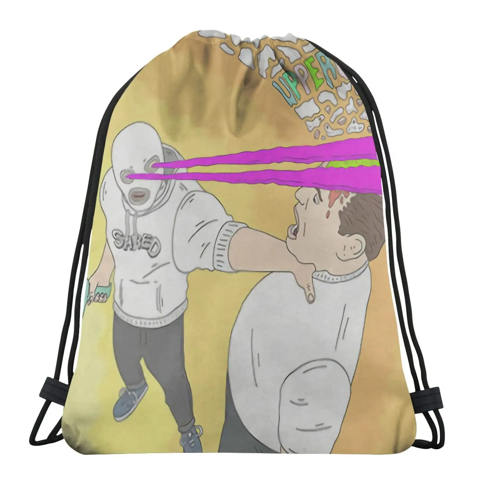 

6499 Terror Reid Getter Uppercut Bag Backpack Bag Ropes Cloth Bags Bag Bag Package Canvas Bag Customizable Logo Bag Cloth Bags