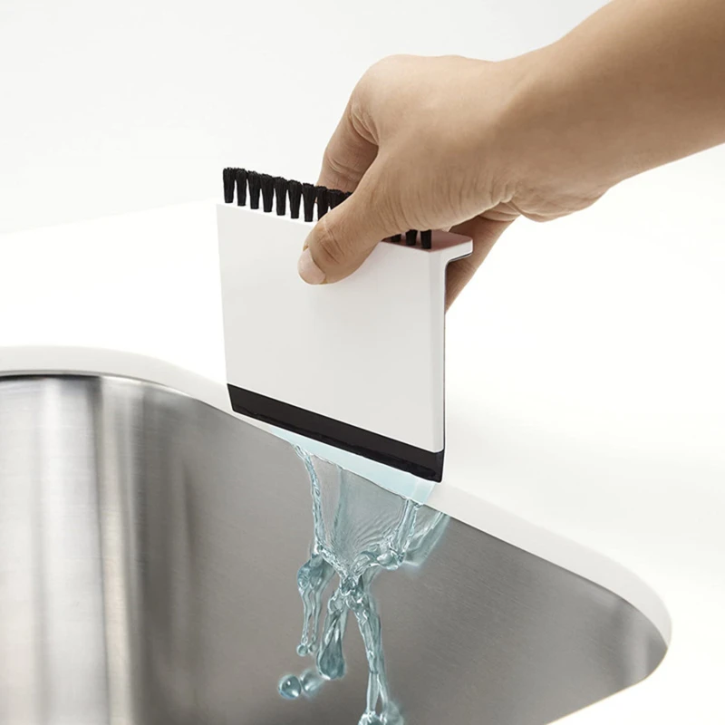 

Multifunctional Kitchen Stove Countertop Cleaning Brush Glass Wiper Artifact Scraper Wiper