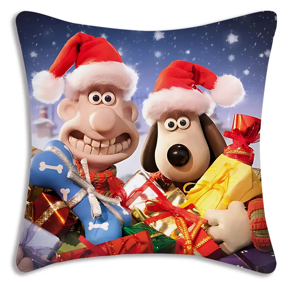 Наволочки с героями мультфильмов Wallaces Gromits диван декоративный домашний