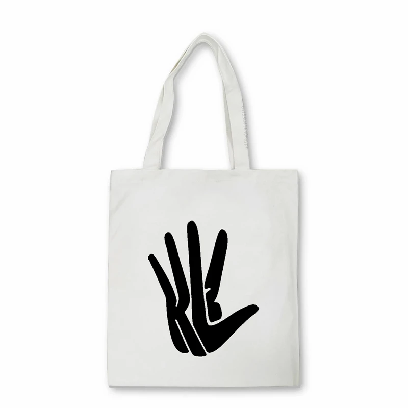 

Spurs Kawhi Leonard Kawhi Tho Palm Harajuku men canvas bag Fashion Handbags Women's bag Foldable Canvas bags